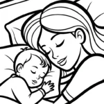 coloriage Famille updated pour enfant de 4 ans