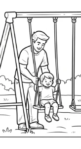 coloriage Famille updated à imprimer pour enfant de 10 ans