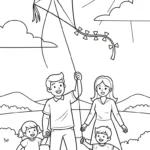coloriage Famille updated a dessiner en ligne