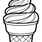 coloriage Glace updated et decoupage