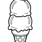 coloriage Glace updated a imprimer pour enfant de 4 ans