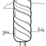 coloriage Glace updated à imprimer pdf