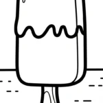 coloriage Glace updated pour enfants à imprimer