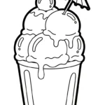 imprimer coloriage Glace updated
