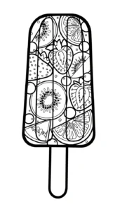 coloriage Glace updated pour enfants