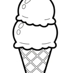 coloriage Glace updated pour enfants a imprimer