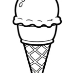 coloriage Glace updated a imprimer pour enfant de 4 ans
