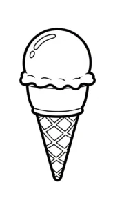 coloriage Glace updated a imprimer pour enfant de 4 ans
