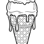 coloriage Glace updated gratuit en ligne