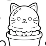 coloriage Glace updated à imprimer gratuit