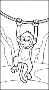 coloriage Parc zoologique et decoupage