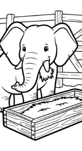 télécharger coloriage Parc zoologique gratuit