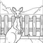 coloriage Parc zoologique et dessin a imprimer