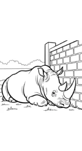 coloriage Parc zoologique gratuit pour enfants