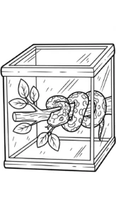 coloriage Parc zoologique et découpage à imprimer