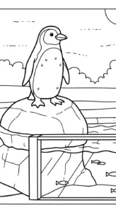 coloriage Parc zoologique à imprimer gratuitement