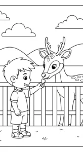 coloriage Parc zoologique en ligne