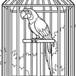 coloriage Parc zoologique gratuit pour enfants