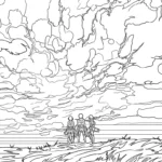 coloriage Attack on Titan a imprimer gratuit