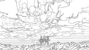 coloriage Attack on Titan a imprimer gratuit