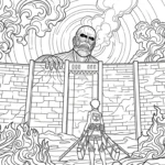 coloriage Attack on Titan en ligne