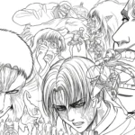 coloriage Attack on Titan pour enfant gratuit