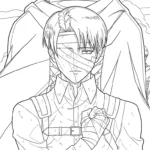 coloriage Attack on Titan d
