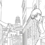 coloriage Attack on Titan a imprimer gratuitement