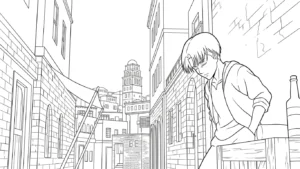 coloriage Attack on Titan a imprimer gratuitement