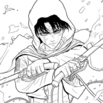 coloriage Attack on Titan gratuit