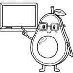 imprimer coloriage Avocat