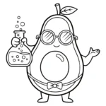 coloriage Avocat gratuit a imprimer