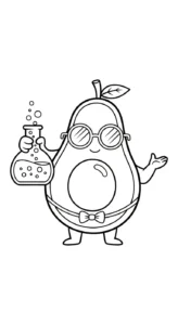 coloriage Avocat gratuit a imprimer