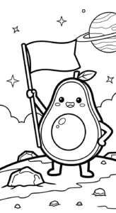 coloriage Avocat à imprimer gratuit