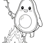 coloriage Avocat gratuit