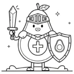 coloriage Avocat à imprimer pdf gratuit