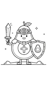 coloriage Avocat à imprimer pdf gratuit