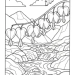 coloriage Cœur de Marie à imprimer gratuit