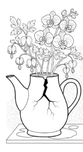 coloriage Cœur de Marie à imprimer pdf gratuit