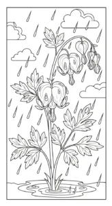 coloriage Cœur de Marie à imprimer pour enfant de 4 ans