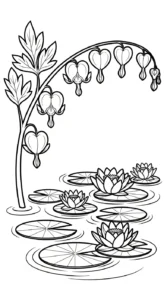 coloriage Cœur de Marie en ligne pour enfant