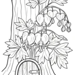 coloriage Cœur de Marie a imprimer pour enfant de 4 ans