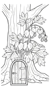 coloriage Cœur de Marie a imprimer pour enfant de 4 ans