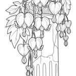 coloriage Cœur de Marie pour enfant de 8 ans