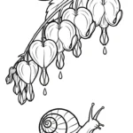 coloriage Cœur de Marie et decoupage