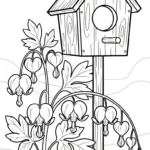 coloriage Cœur de Marie en ligne pour enfant