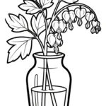 coloriage Cœur de Marie à imprimer pour enfant de 6 ans