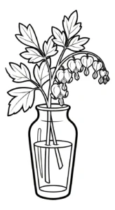 coloriage Cœur de Marie à imprimer pour enfant de 6 ans