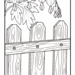 coloriage Cœur de Marie pour enfant gratuit