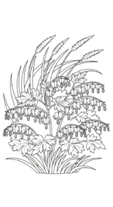 coloriage Cœur de Marie a imprimer gratuitement